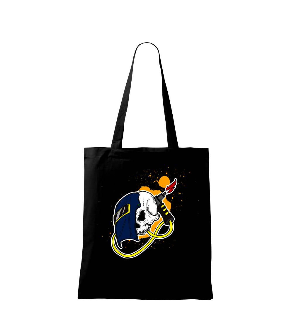 Zvárač - kreslená lebka