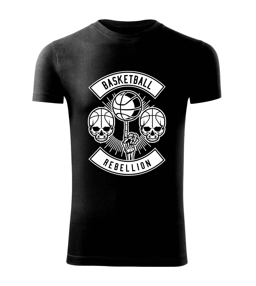 Basketbalová tričká - Basketball rebellion - Viper FIT - Pánske zúžené tričko