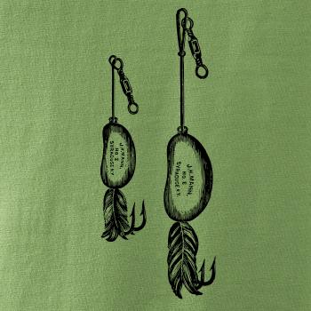 Kreslené dve návnady