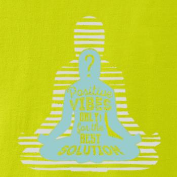 Joga - think positive sivá