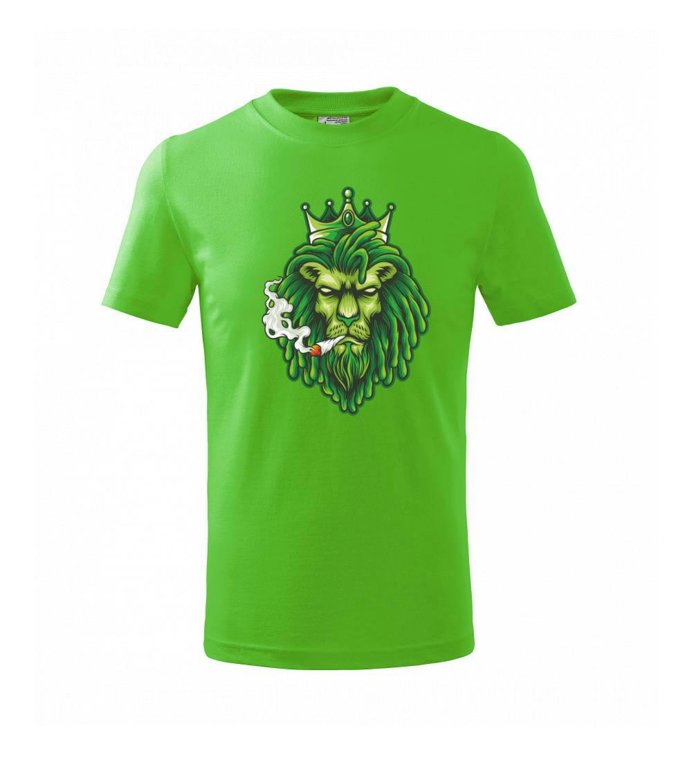 Zhulený lev zelený Zhulený lev zelený