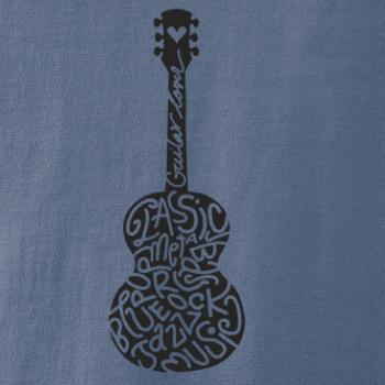 Gitara - názvy hudobných štýlov