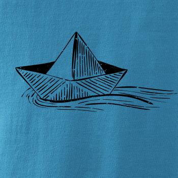 Letná romantika - papierová loďka