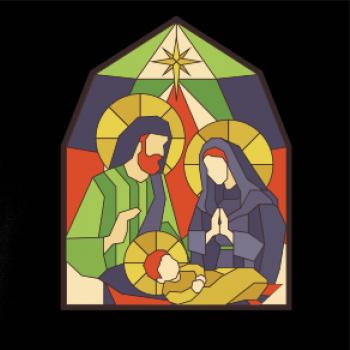 Vitráž - jasličky Vitráž - jasličky