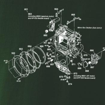 Nákres uzávierka starý fotoaparát