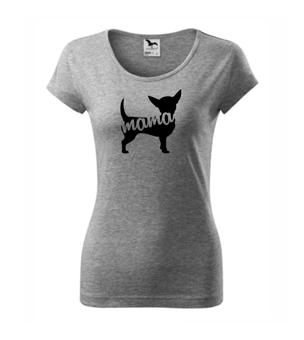 Čivava mama obrys Čivava mama obrys