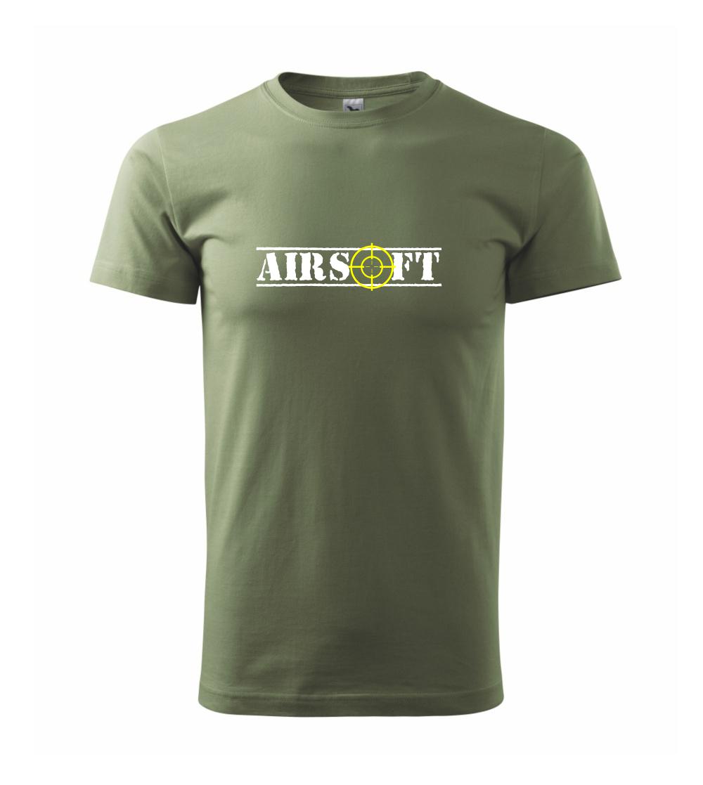 Airsoft a Paintball - Airsoft nápis - Klasické pánske tričko vyššej gramáže