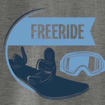 Freeride snowboard kruh Freeride snowboard kruh
