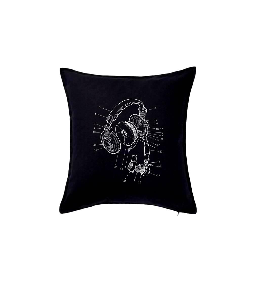 Nákres slúchadlo pre pilota