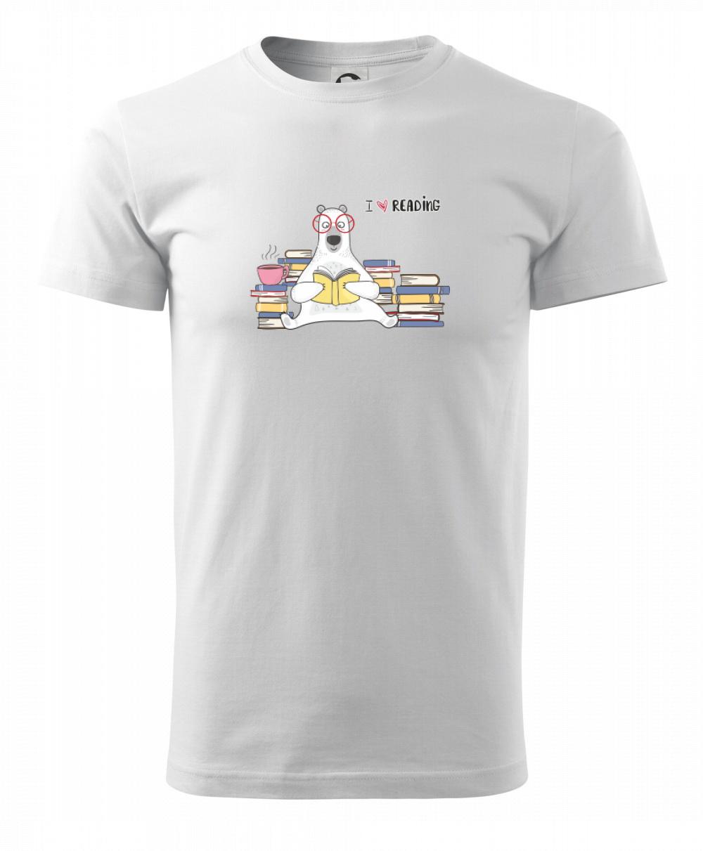 I love reading medveď I love reading medveď