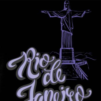 Brazil Rio Janeiro Lettering Brazil Rio Janeiro Lettering