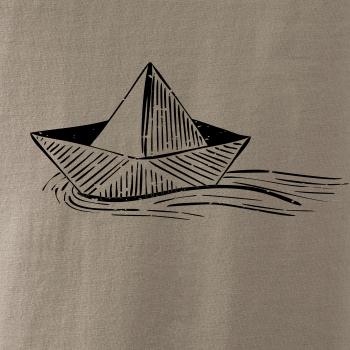 Letná romantika - papierová loďka