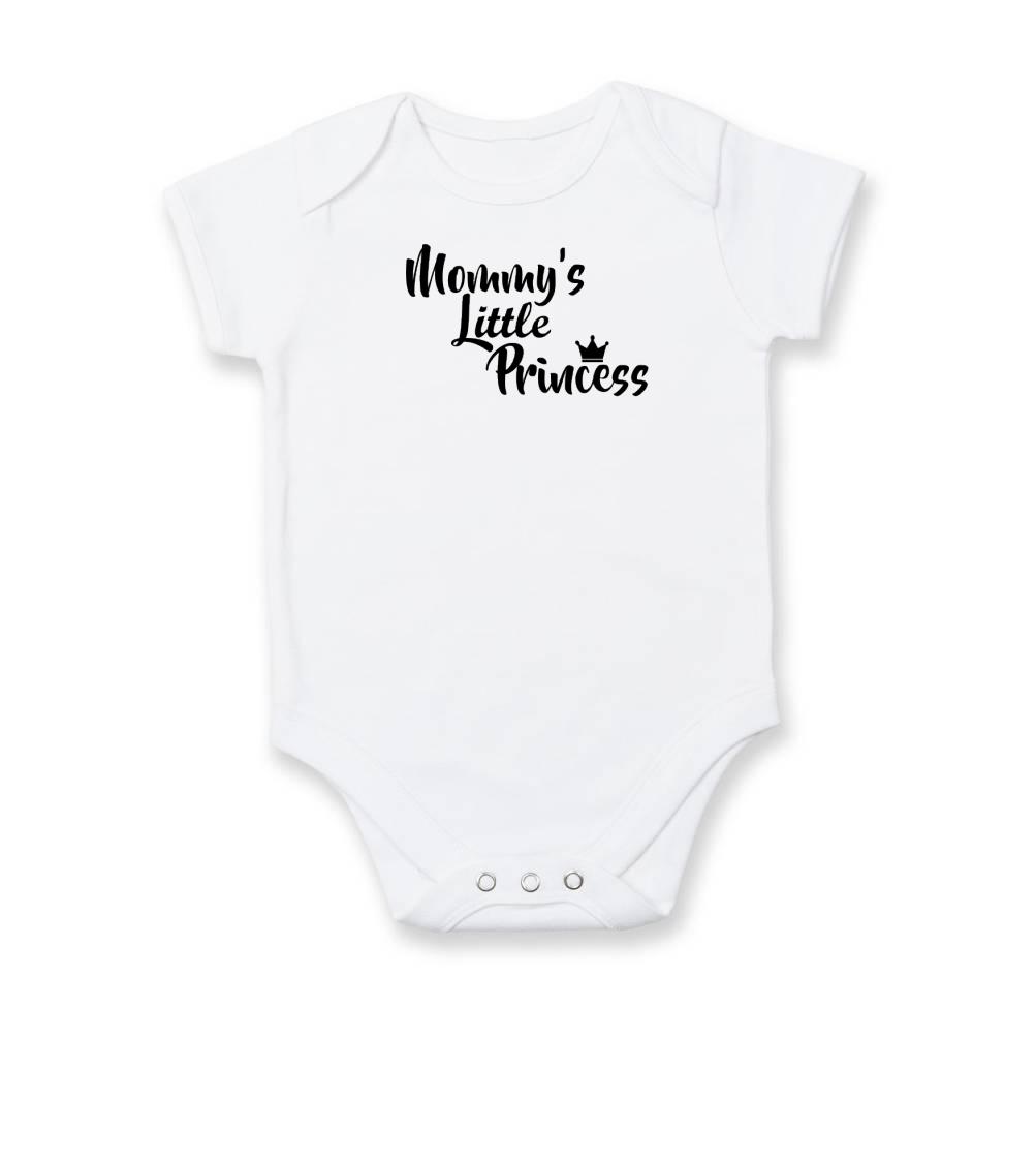 Mommy's little princess - Body dojčenské s krátkym rukávom