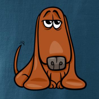 Baset - kreslený hnedý