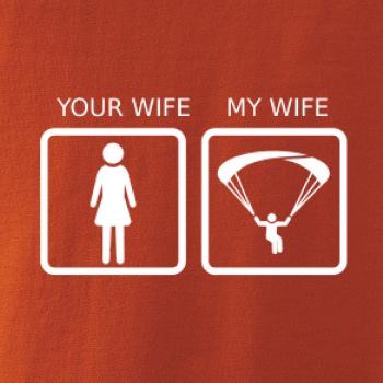 Paragliding - Your wife my wife