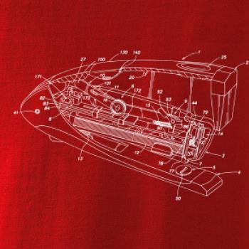 Nákres kancelárska zošívačka