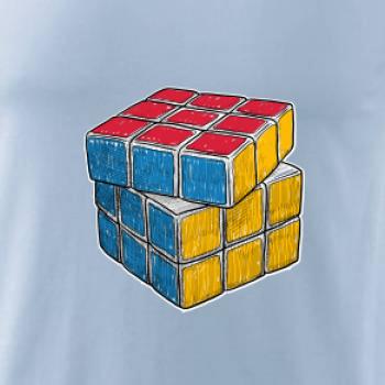 Rubikova kocka kreslená Rubikova kocka kreslená