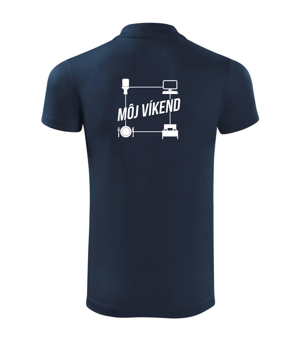 Tričká pre ajťákov - Môj víkend - Polokošeľa Victory (športové)