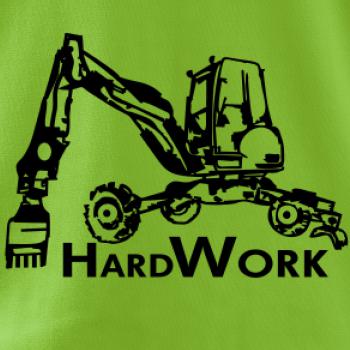 Hard Work kráčajúce rýpadlo