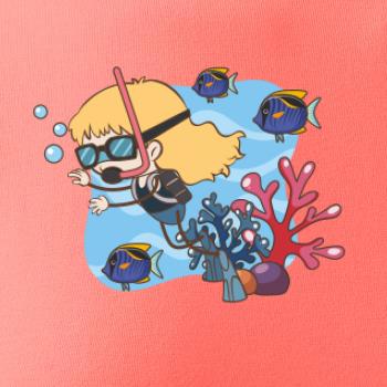 Potápač dievča Potápač dievča