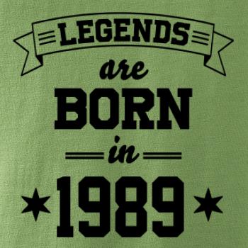 Legends are born in 1989