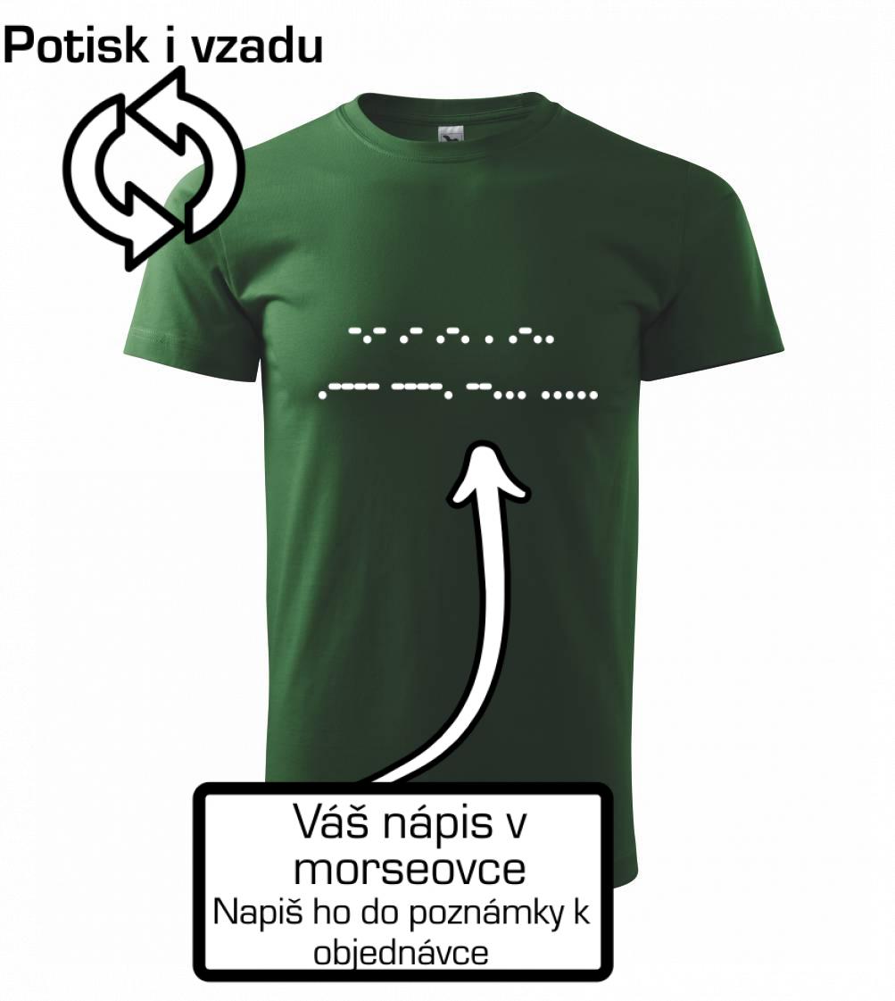 Morzeovka - váš nápis Morzeovka - váš nápis