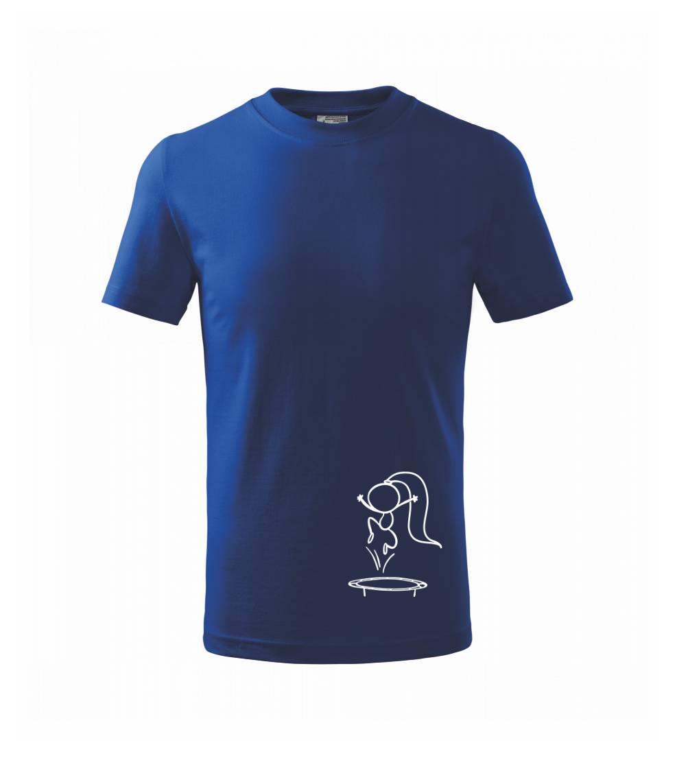 Skákajúci dievčatko Skákajúci dievčatko