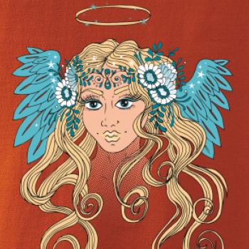 Anjel maľovaný - žena (Pecka design)