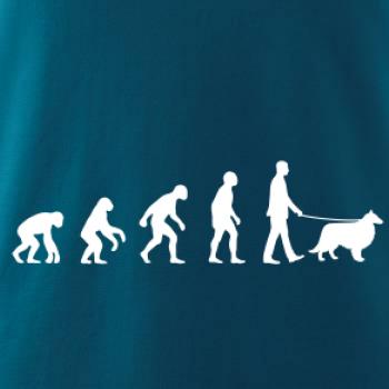 Evolúcia pes Šeltia (muž-žena)