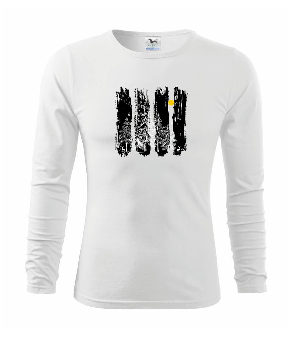 Tričká so zvieratami - Srnky v lese - Tričko detské Long Sleeve