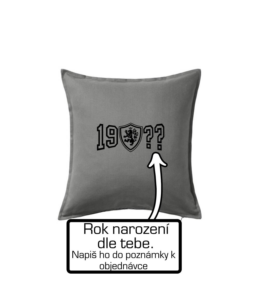 Tričká k narodeninám - Narodeninový motív - znak - Vankúš 50x50