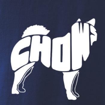 Čau Čau - nápis v tele Čau Čau - nápis v tele