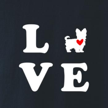 Yorkshire terier love