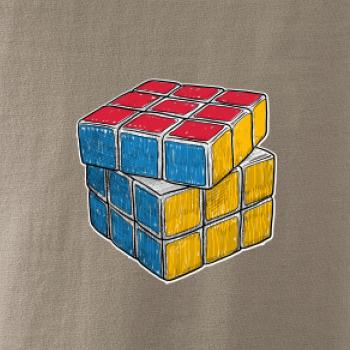Rubikova kocka kreslená