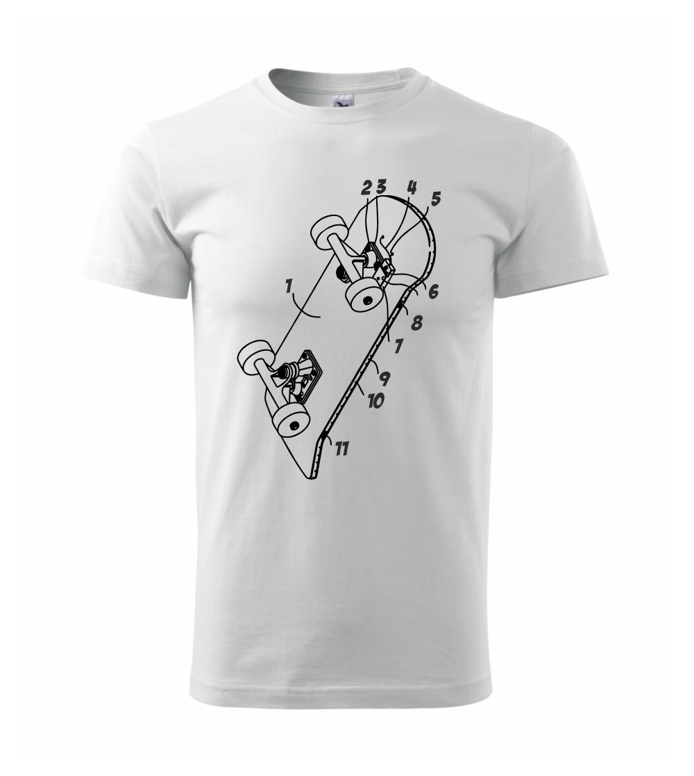 Skateboard nákres dosky Skateboard nákres dosky