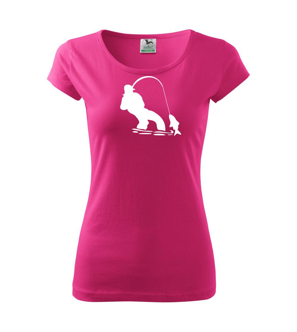 Rybár ťahajúce rybu Rybár ťahajúce rybu