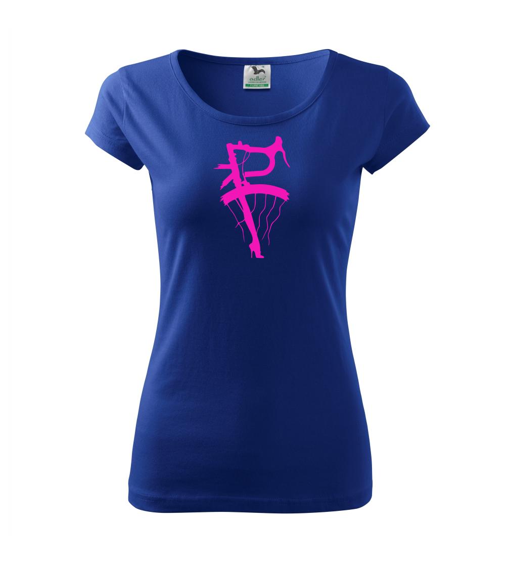 Tričko ako darček pre cyklistu - Lady bicycle - Dámske tričko Pure