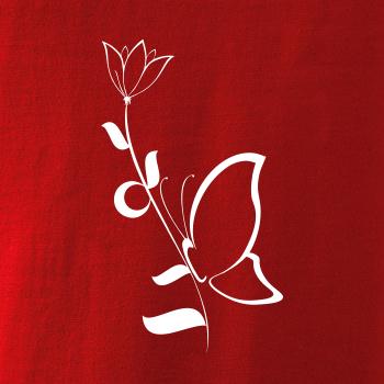 Motýľ na kytici Motýľ na kytici