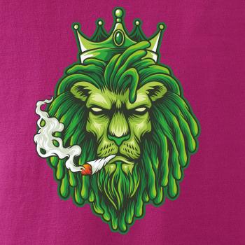 Zhulený lev zelený