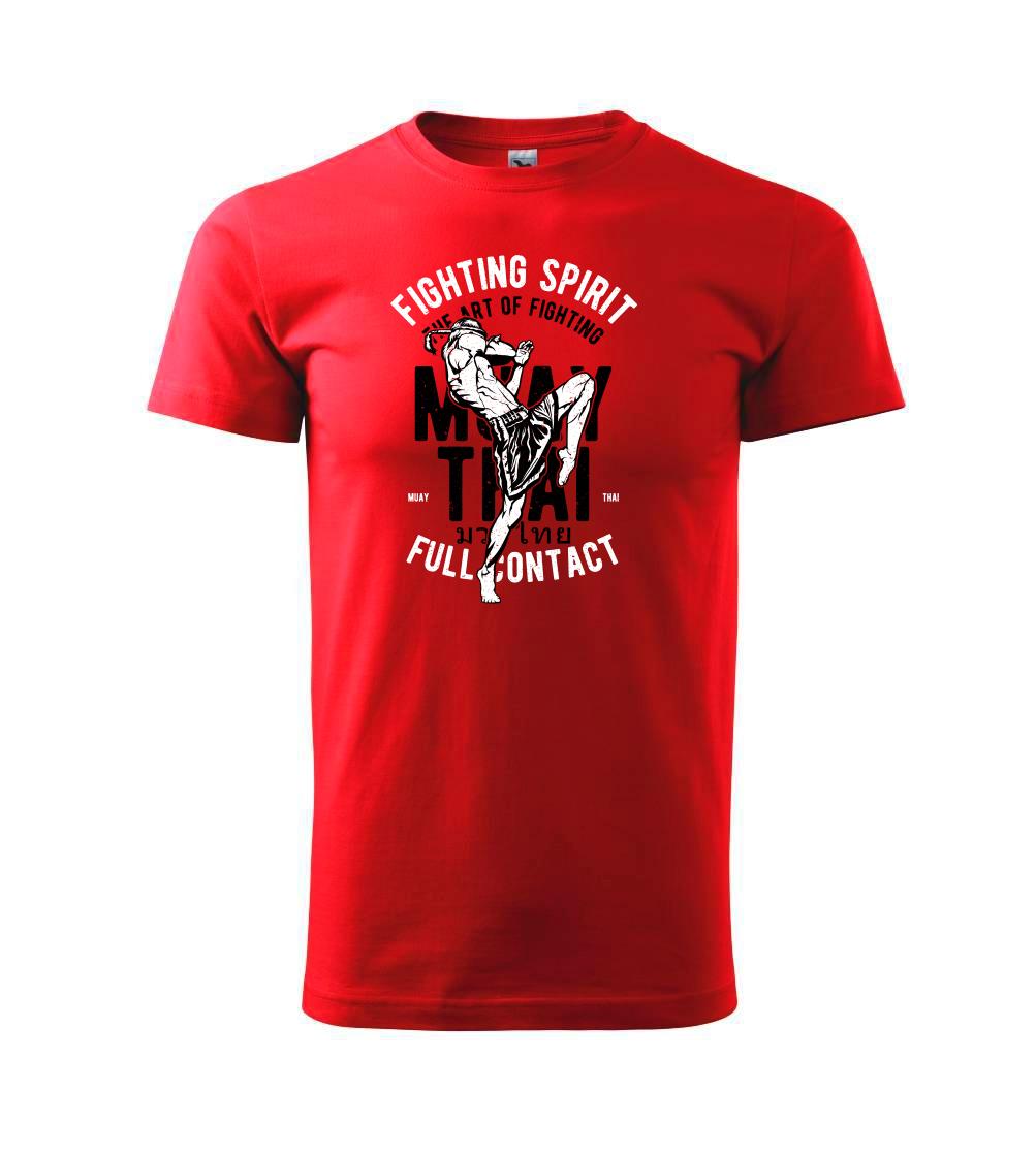 Tričká na box - Fighting Spirit - Tričko extra veľké  (5-8XL)