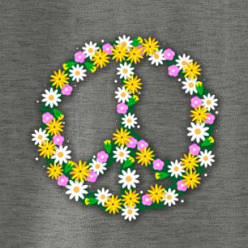 Peace symbol margaréty Peace symbol margaréty