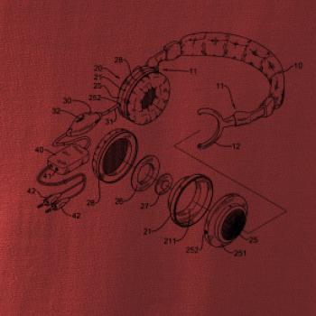 Nákres slúchadlo s mikrofónom