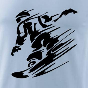 Rychlý snowboardista