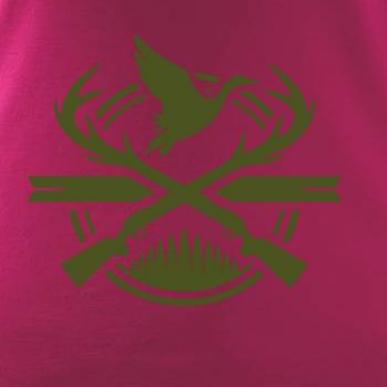 Lovec a kačice - zelený