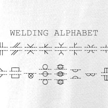 Zvárač - Welding alphabet