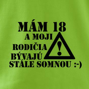 Mám 18 a moji rodičia bývajú stále so mnou