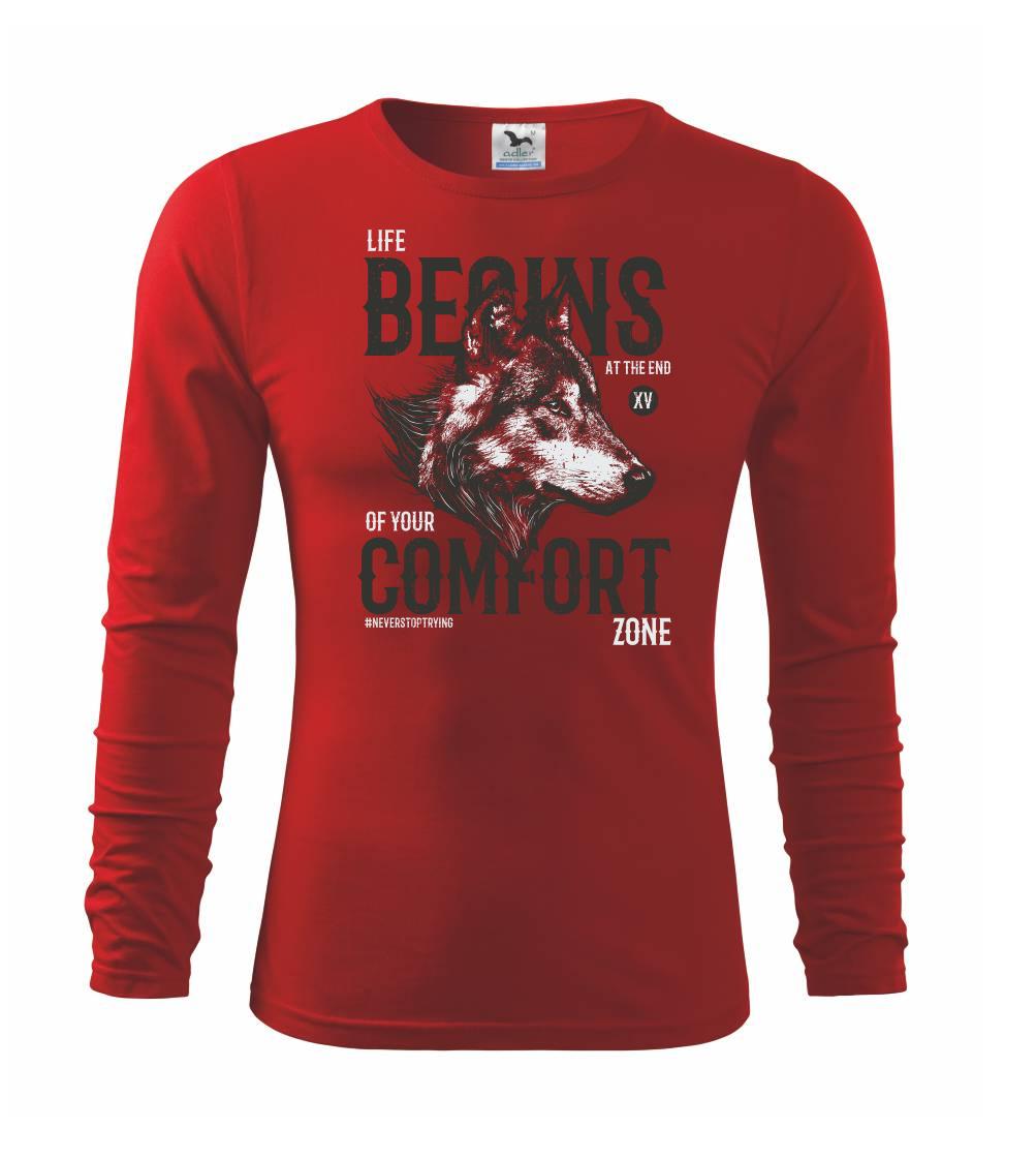 Tričká s vlkom - Wolf life - Tričko detské Long Sleeve