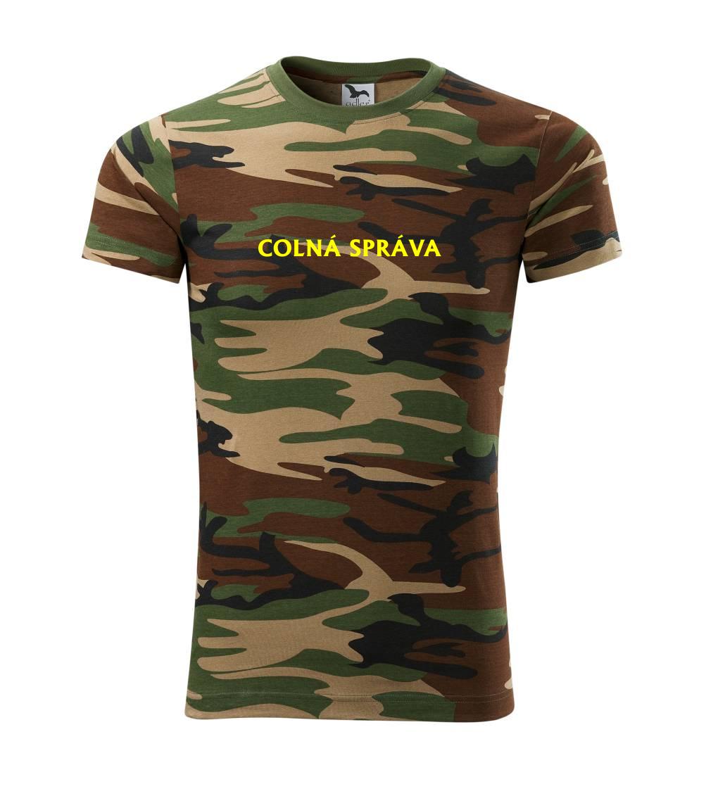 Vtipné tričká do práce - Colná správa - Army CAMOUFLAGE