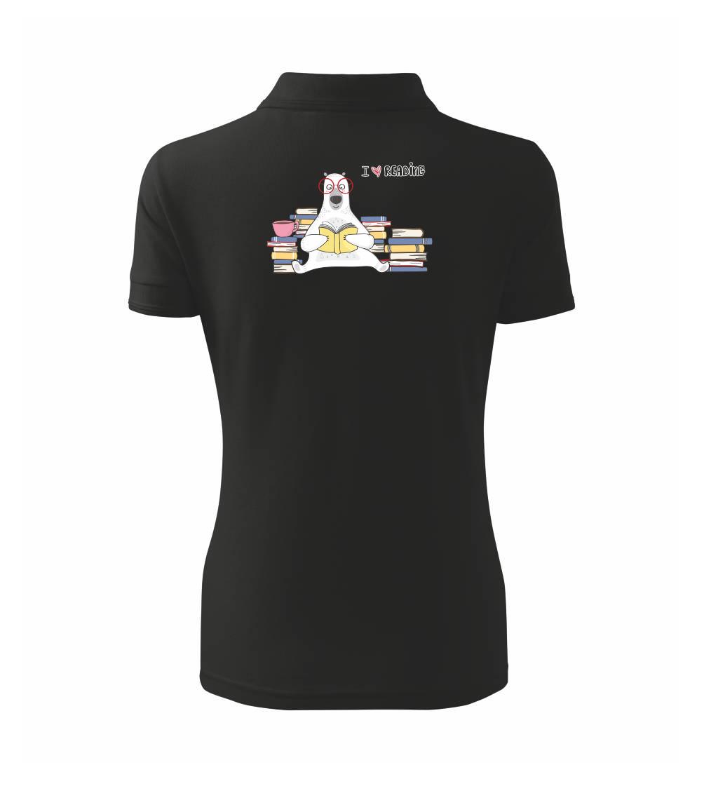 I love reading medveď I love reading medveď