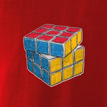 Rubikova kocka kreslená Rubikova kocka kreslená